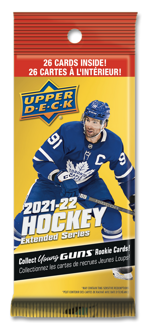 2021-22 Upper Deck Extended Hockey Fat Pack (Lot of 2)