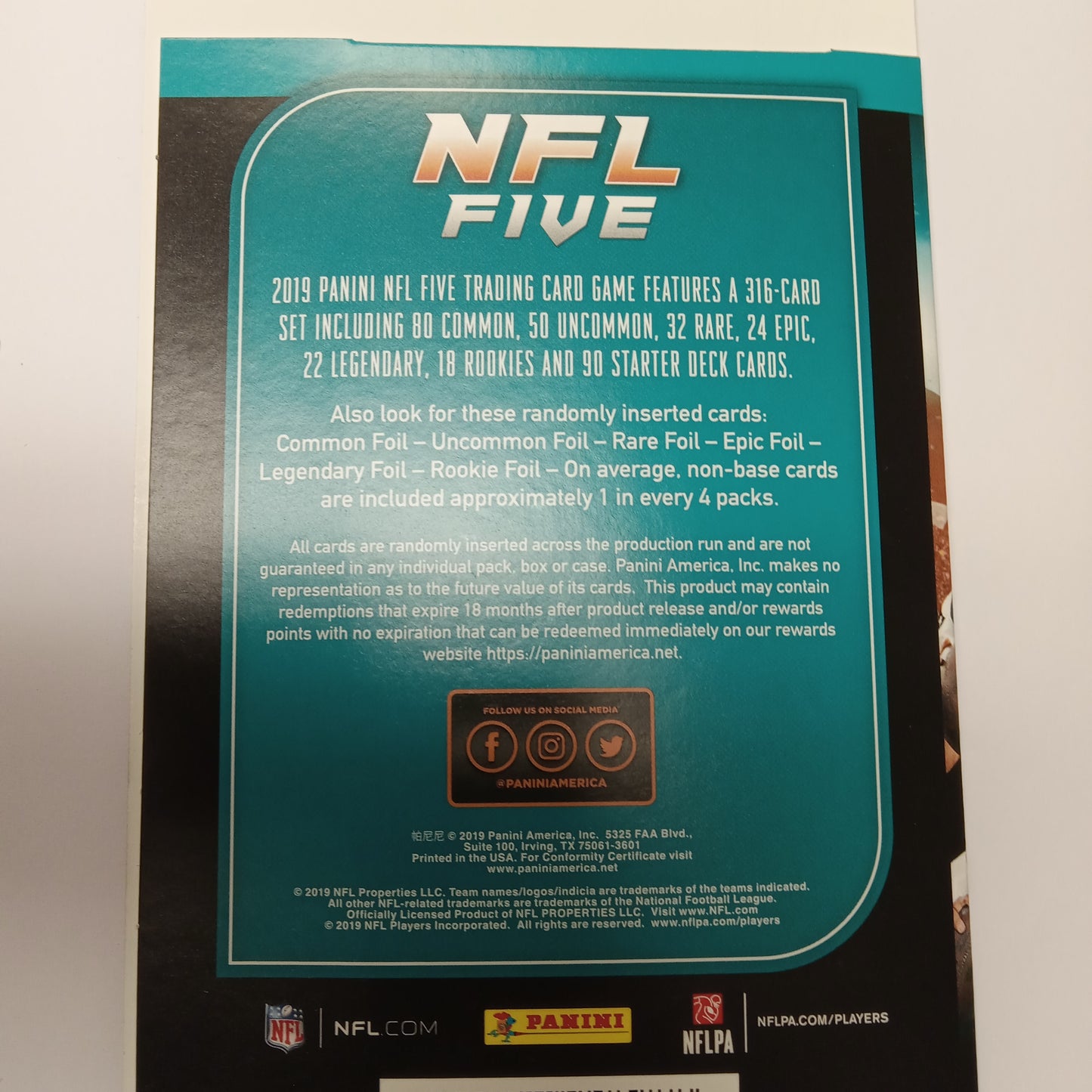 2021 Panini Limited Football Hobby Box