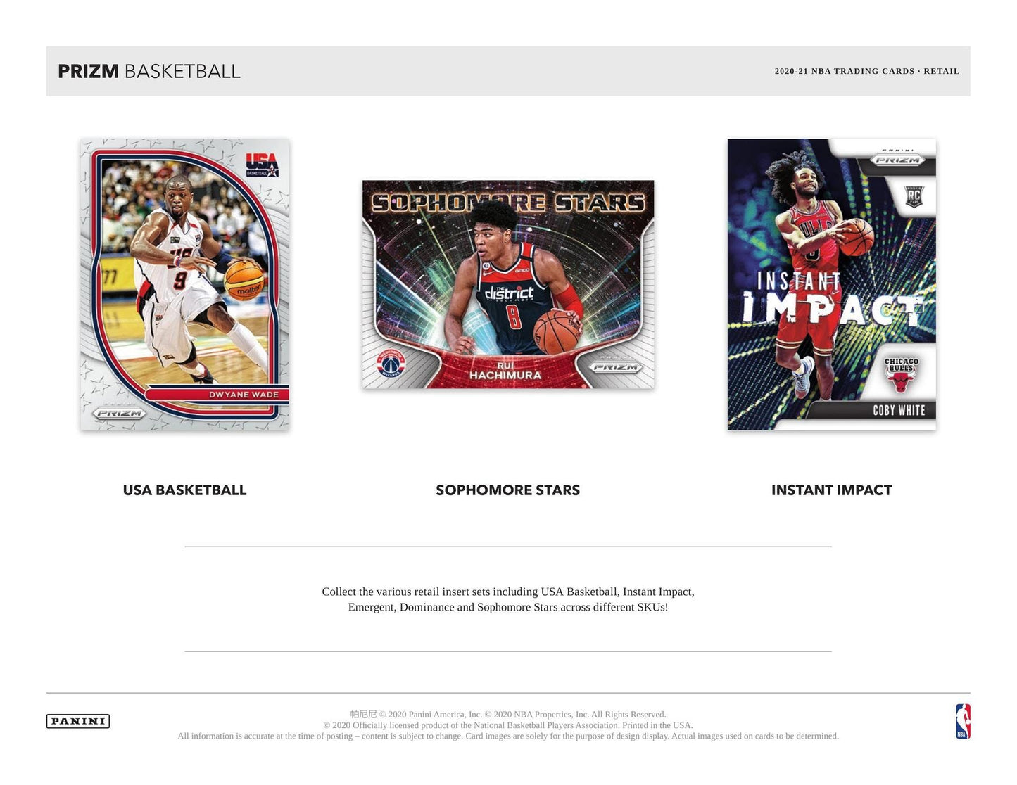 2020-21 Panini Prizm Basketball Cello Multi 12-Pack Box