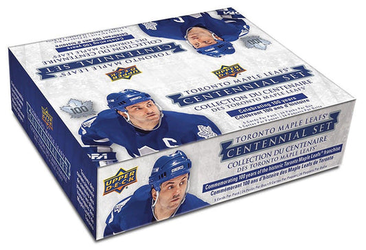 2017-18 Upper Deck Toronto Maple Leaf Centennial Retail Box