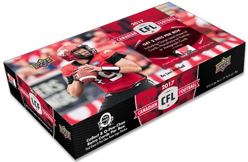 2017 Upper Deck CFL Football Hobby Box