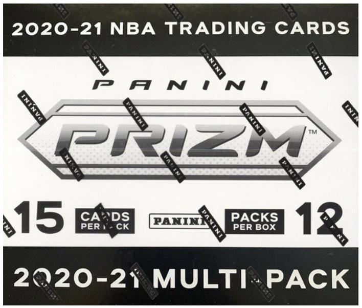 2020-21 Panini Prizm Basketball Cello Multi 12-Pack Box