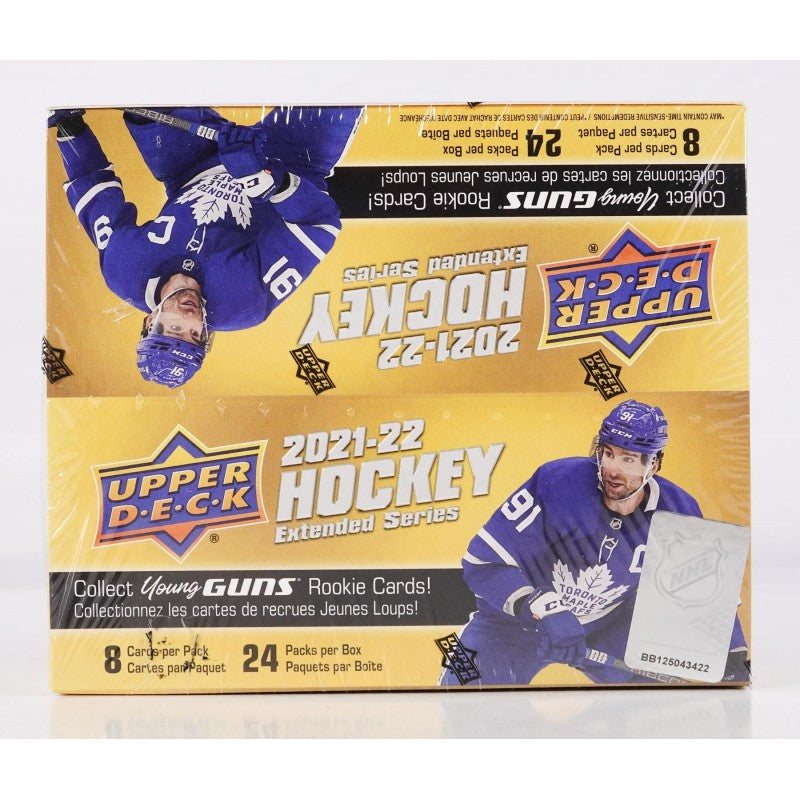 2021-22 Upper Deck Extended Hockey Retail Box