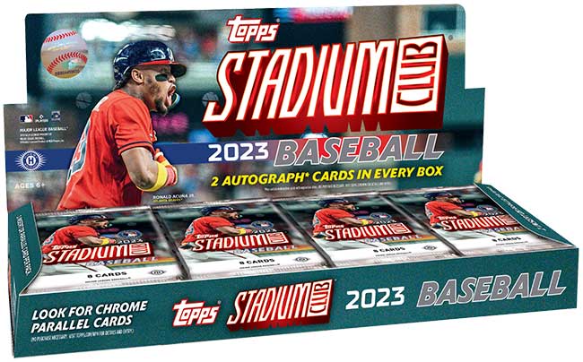2023 Topps Stadium Club Baseball Hobby Box