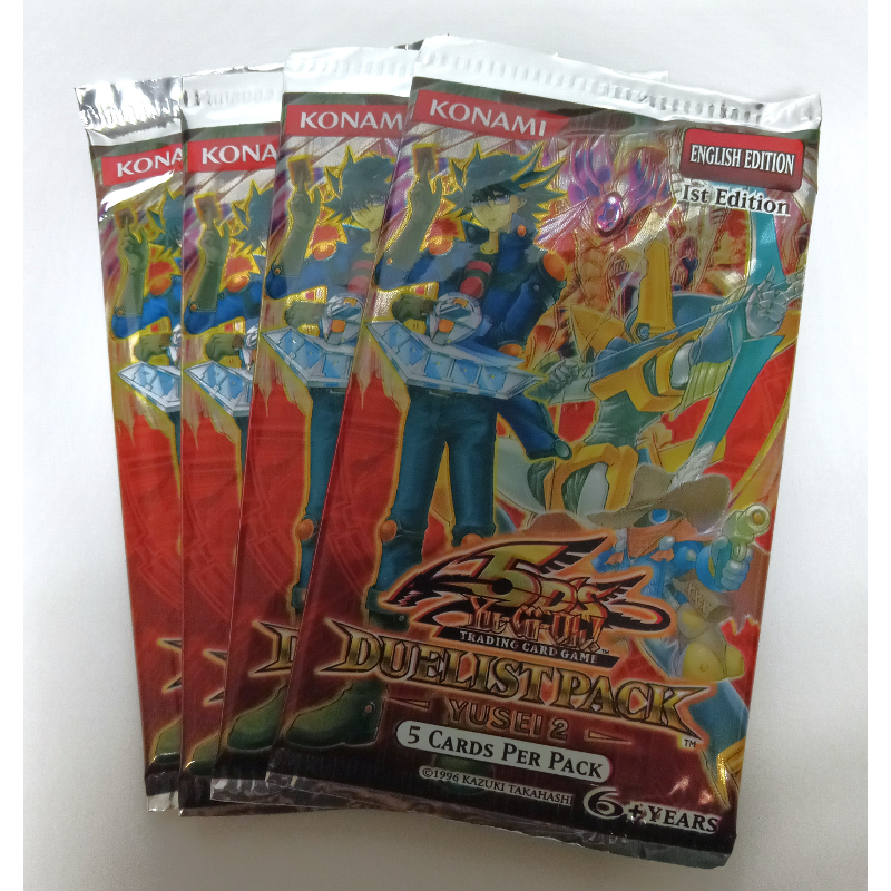 Yu Gi Oh! Yusei 2 Duelist 1st Edition Booster Pack