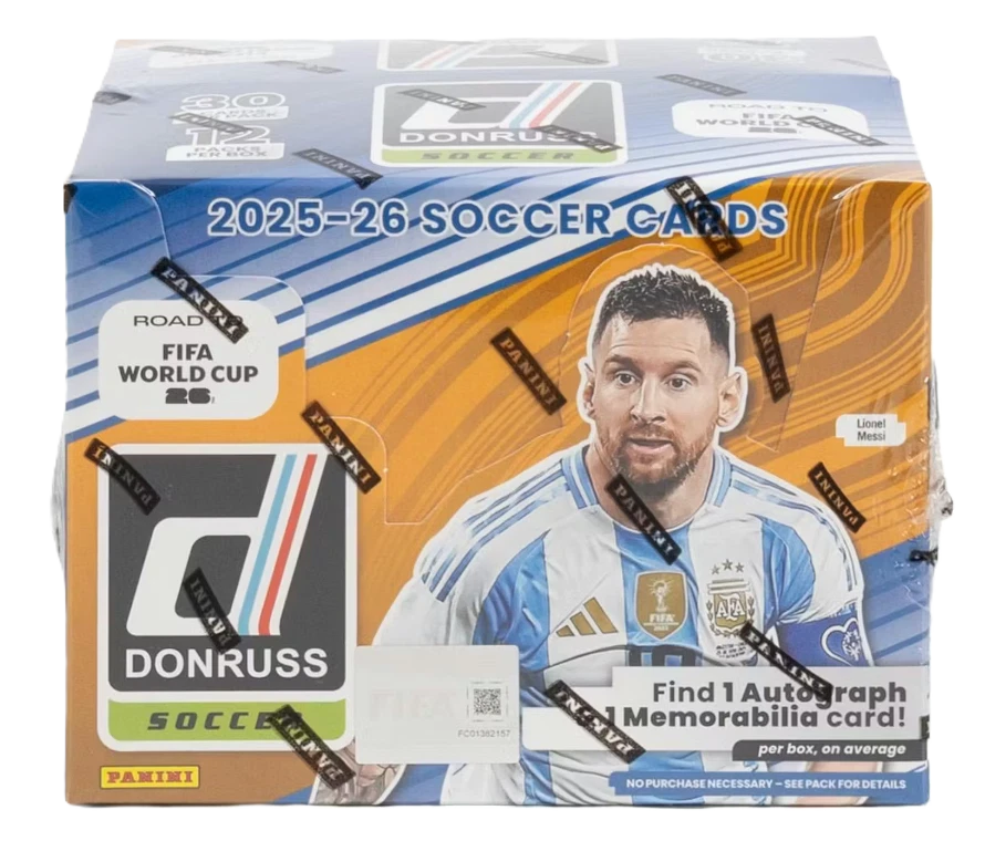 2026 DONRUSS ROAD TO WORLD CUP SOCCER INTERNATIONAL BOX