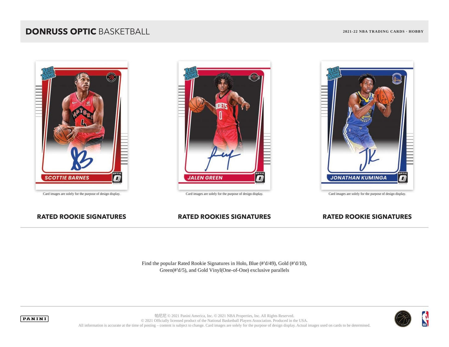 2021-22 Panini Donruss Optic Basketball Hobby Box