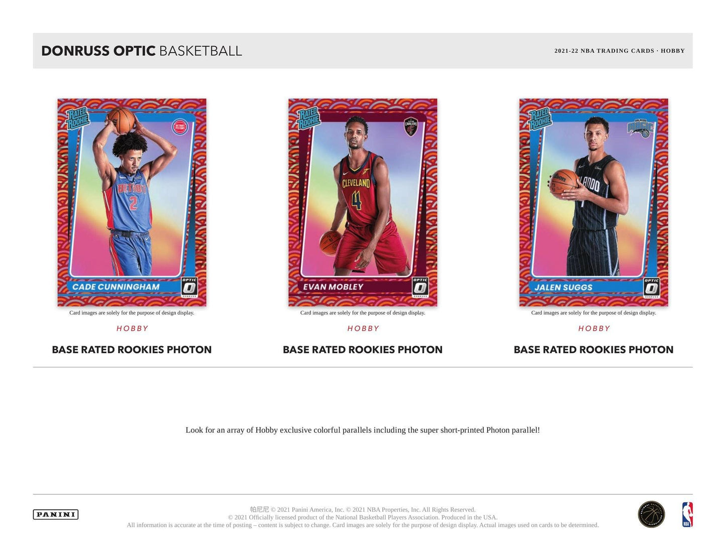 2021-22 Panini Donruss Optic Basketball Hobby Box