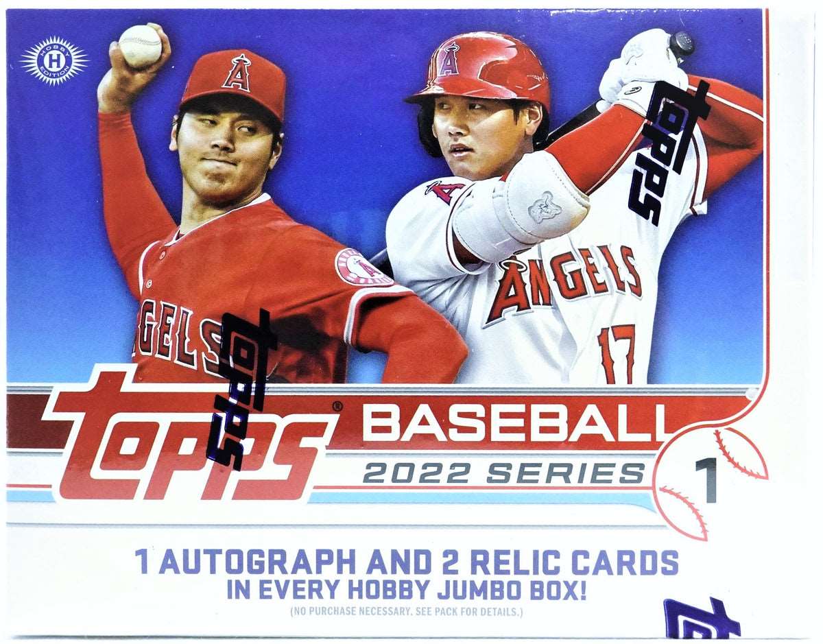 2022 Topps Series 1 MLB Baseball Jumbo Box