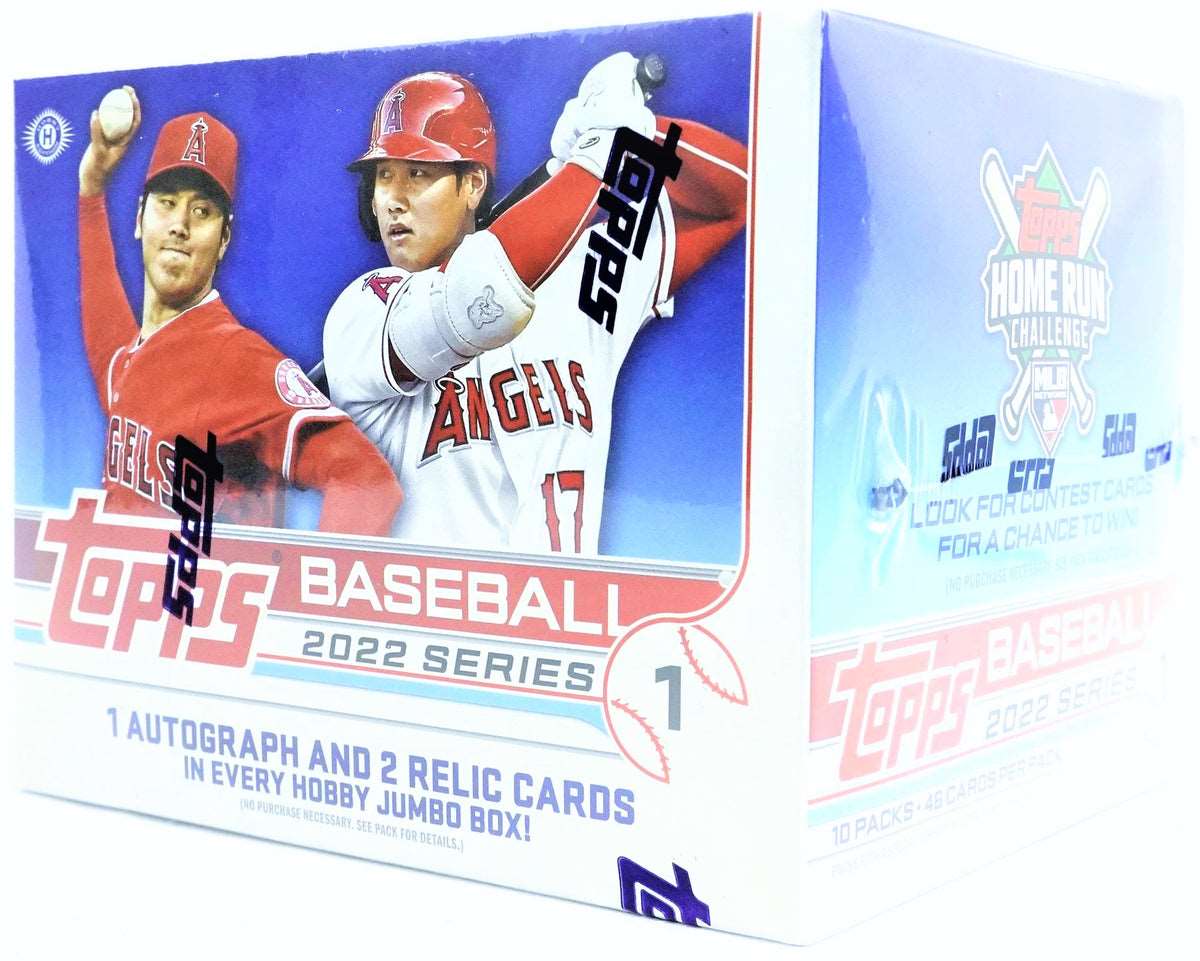 2022 Topps Series 1 MLB Baseball Jumbo Box
