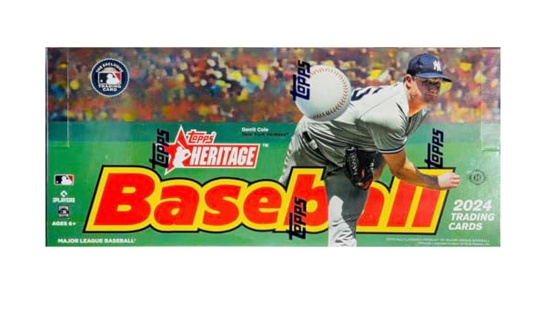 2024 Topps Heritage Baseball Hobby Box