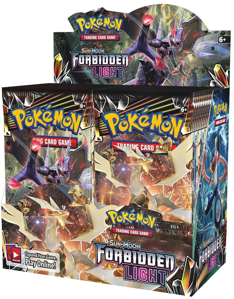 Pokemon Sun & Moon Forbidden Light Booster Box