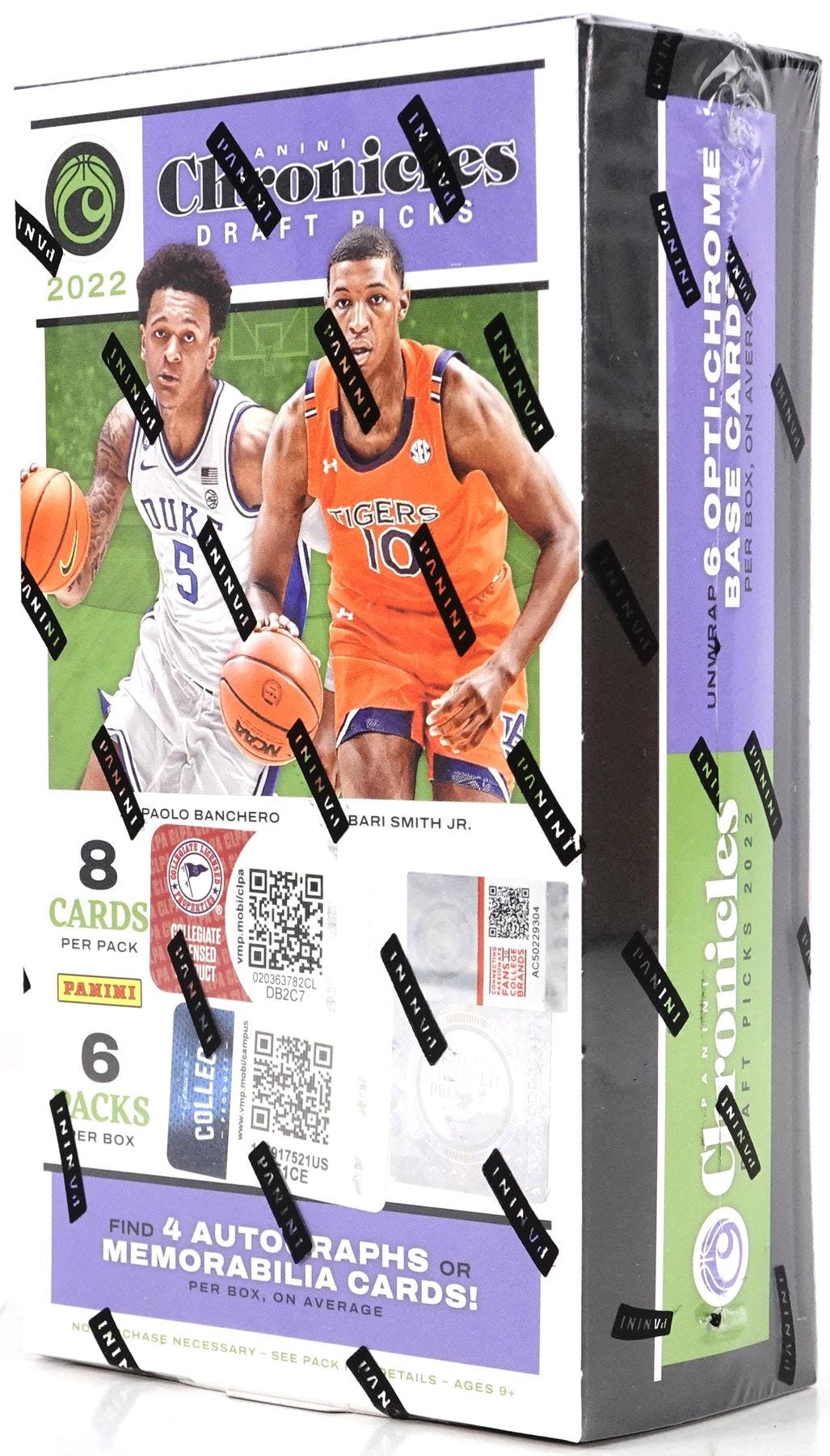 2022-23 Panini Chronicles Draft Picks Collegiate Basketball Hobby Box