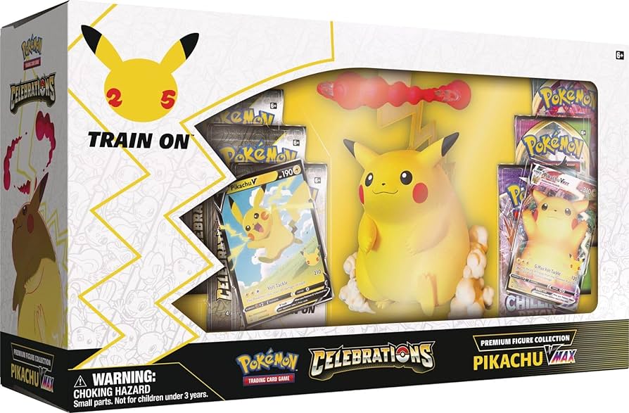 Pokemon Celebrations Pikachu VMax Premium Box
