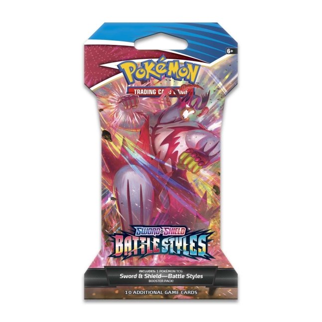 Pokemon Sword & Shield Battle Styles Sleeved Booster Pack (RANDOM)