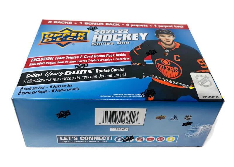 2021-22 Upper Deck Series 1 Hockey Mega Blaster Box