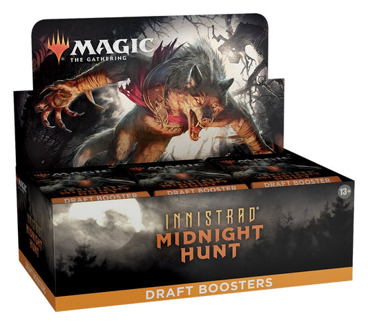 Magic The Gathering Midnight Hunt Draft Booster Box