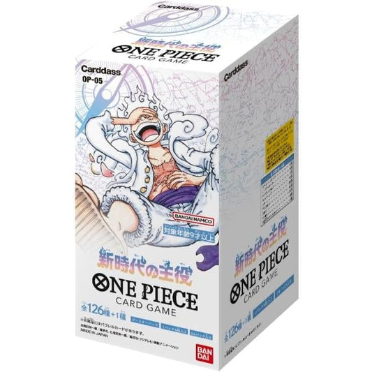 Bandai One Piece CCG: The Leader of the New Era Booster Box (#OP-05)- Japanese