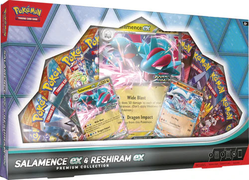Pokemon Salamence EX/Reshiram EX Premium Collection Box