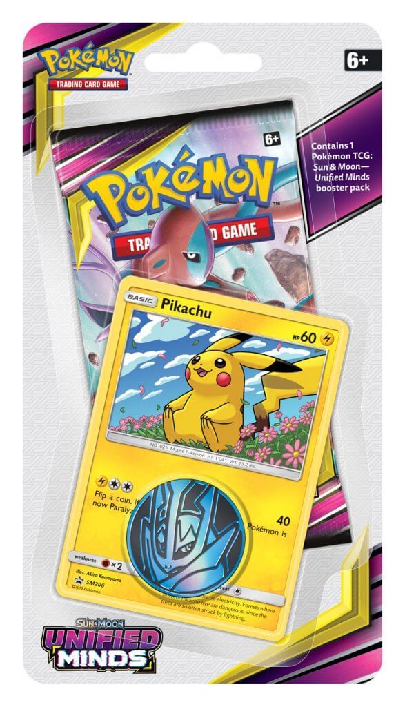 Pokemon Sun & Moon Unified Mind Checklane Blister Pack