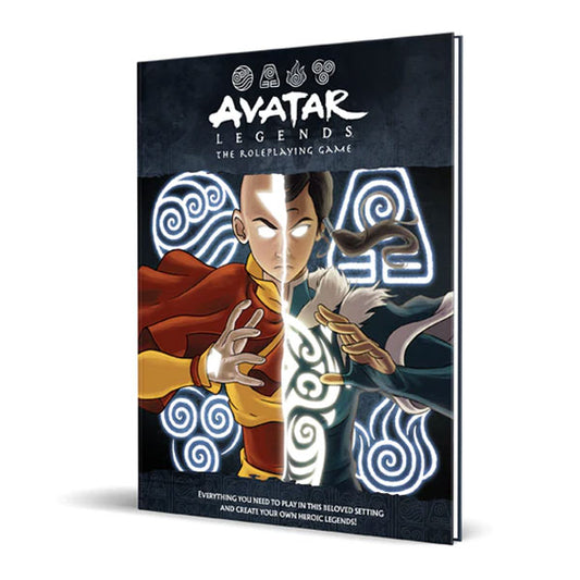 Avatar Legends The Roleplaying Game Core Book -Hardcore RPG Book