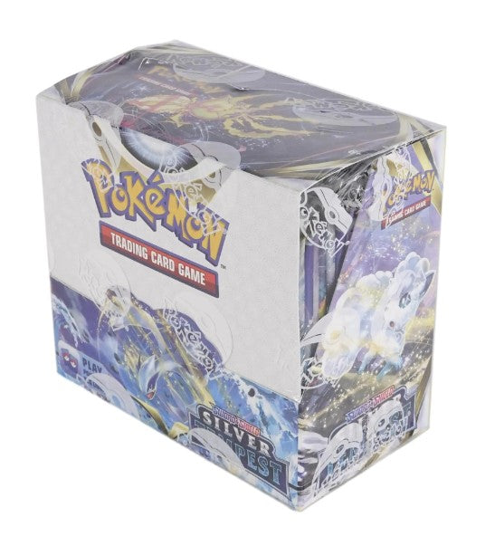 Pokemon Sword & Shield Silver tempest Sealed Booster Box