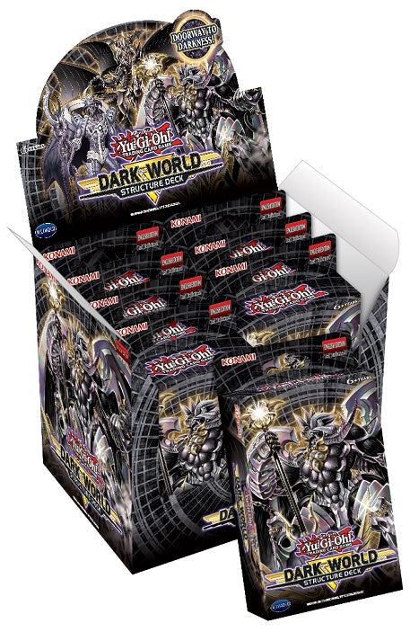 Yu Gi Oh! Dark World Structure Deck Display Box