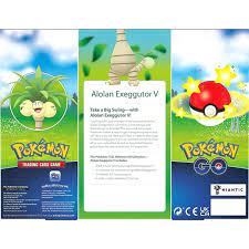 Pokemon Go Collection Alolan Exeggutor V Box