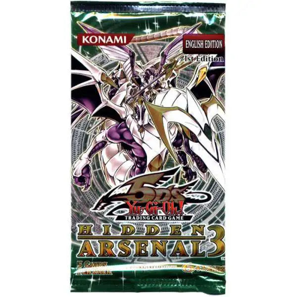 Yu Gi Oh! Hidden Arsenal 3 1st Edition Booster Pack Shikdar Trading Yu Gi Oh! Hidden Arsenal 3 1st Edition Booster Pack Shikdar Trading