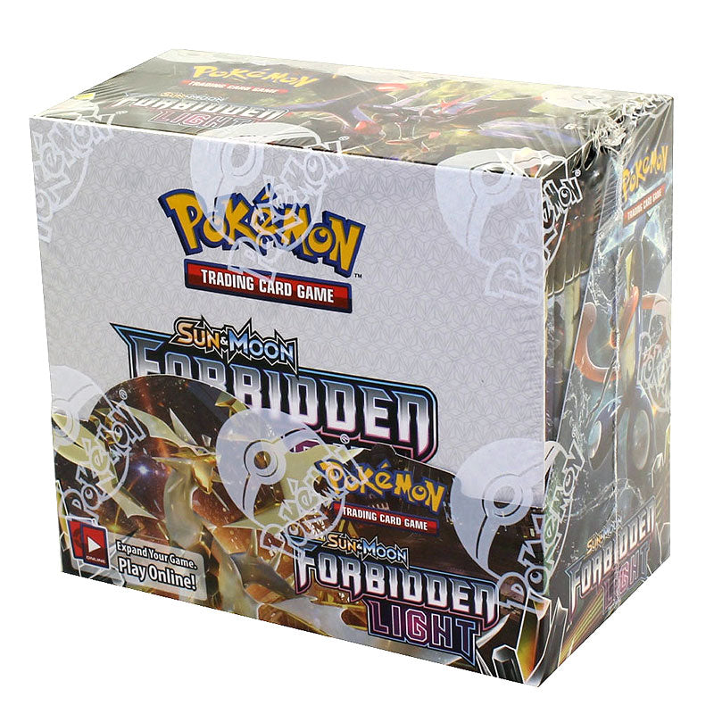 Pokemon Sun & Moon Forbidden Light Booster Box Shikdar Trading Pokemon Sun & Moon Forbidden Light Booster Box Shikdar Trading