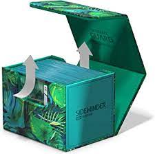 Ultimate Guard Sidewinder Xenoskin 100+ Deck Case - Rainforest Green
