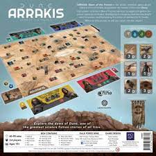 Dune Arrakis Dawn of the Fremen Board Game