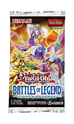 Yu Gi Oh! Battles of Legend Light's Revenge 1st Edition Booster Pack Shikdar Trading Yu Gi Oh! Battles of Legend Light's Revenge 1st Edition Booster Pack Shikdar Trading