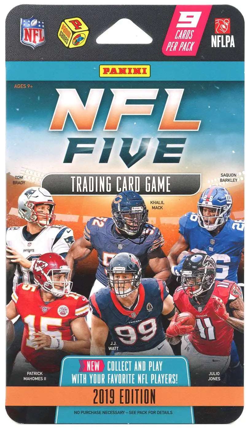 2021 Panini NFL Five Trading Card Game Booster 