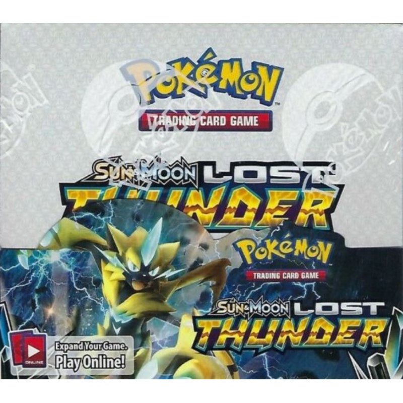 Pokemon Sun & Moon Lost Thunder Booster Box Shikdar Trading Pokemon Sun & Moon Lost Thunder Booster Box Shikdar Trading