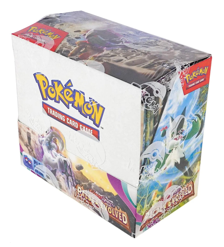 Pokemon Scarlet and Violet 2 Paldea Evolved Booster Case (Case of 6 Bo Shikdar Trading Pokemon Scarlet and Violet 2 Paldea Evolved Booster Case (Case of 6 Bo Shikdar Trading