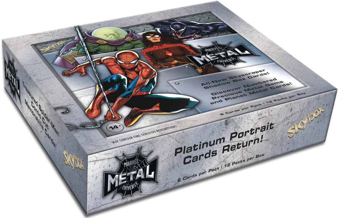2022 Upper Deck Marvel Metal Universe Spider-Man Hobby Box