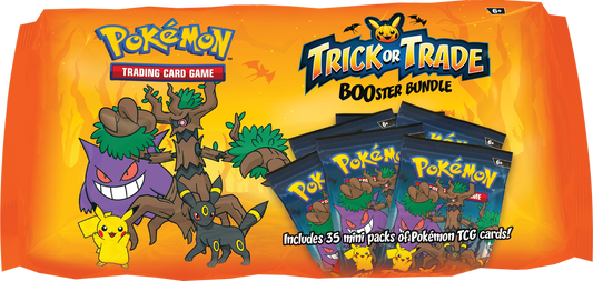 Pokemon Trick Or Trade Booster Bundle 2024