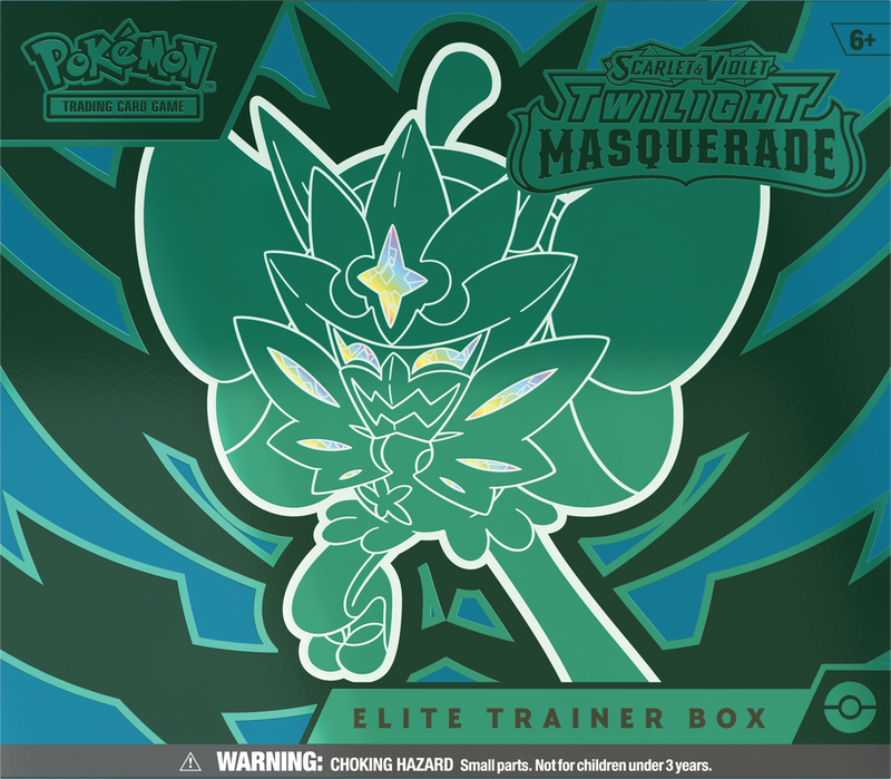 Pokemon Scarlet And Violet Twilight Masquerade Elite Trainer Box