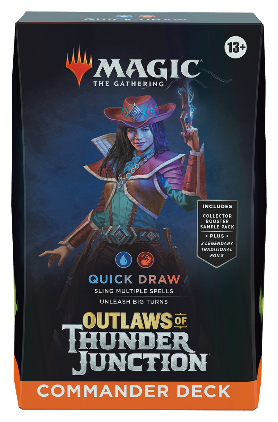 Magic The Gathering Outlaws of Thunder Junction  Commander Deck