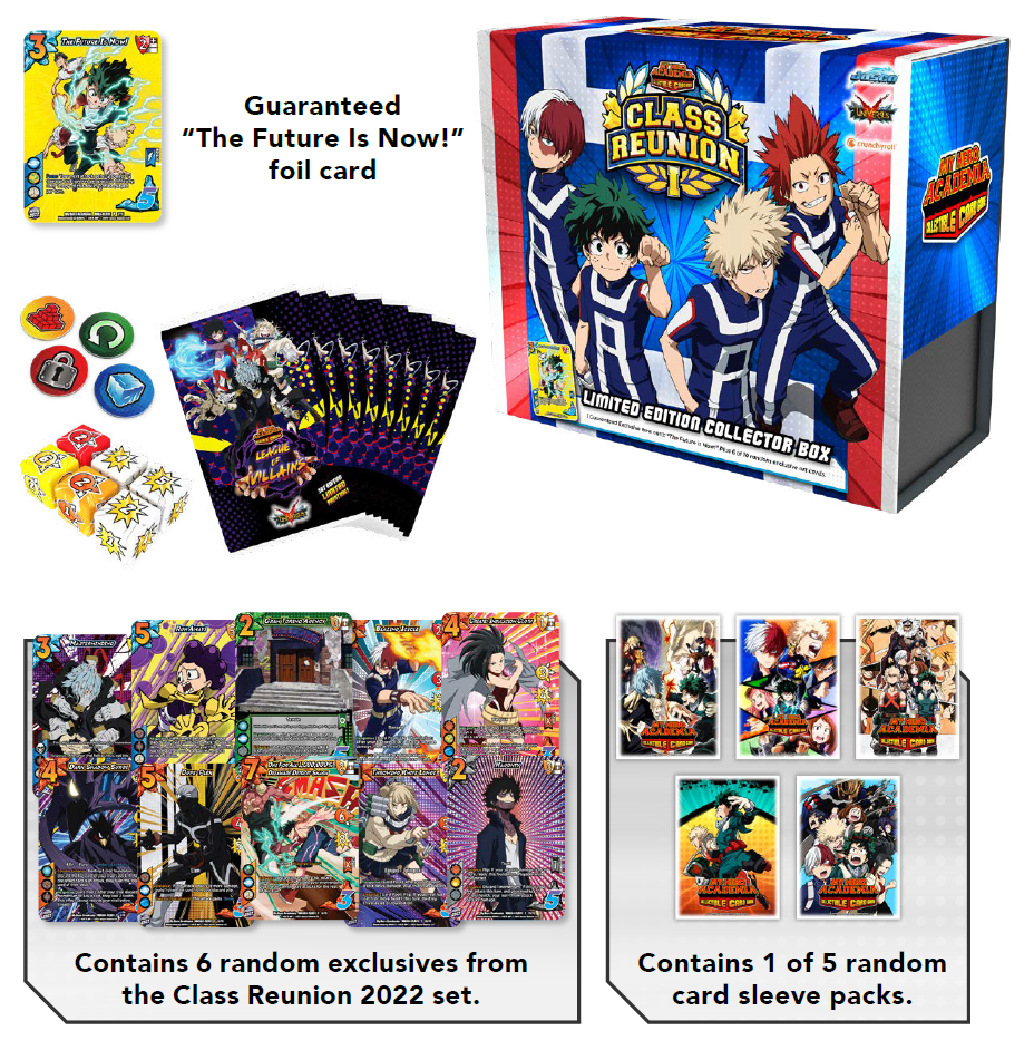 My Hero Academia CCG Class Reunion Limited Edition Collector Box