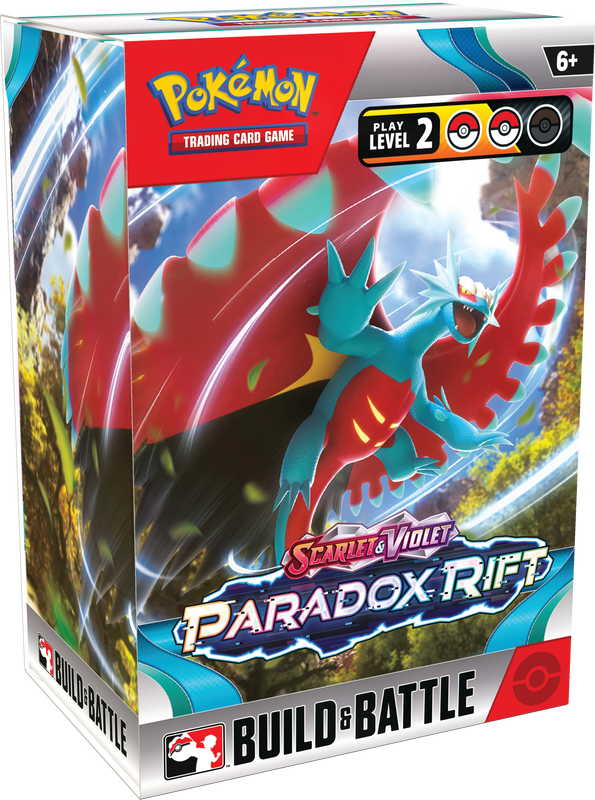 par pokemon card set Pokemon SV04 Paradox Rift Build & Battle Box – Shikdar Trading