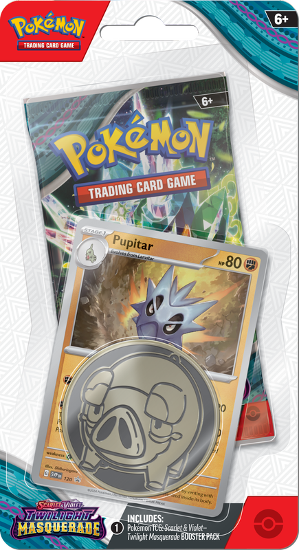 Pokemon Scarlet And Violet Twilight Masquerade Checklane Blisters Pack