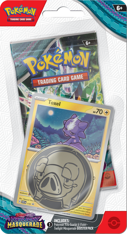 Pokemon Scarlet And Violet Twilight Masquerade Checklane Blisters Pack