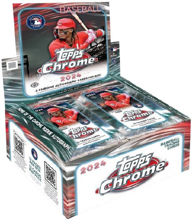 2024 Topps Chrome Baseball Hobby Jumbo Box