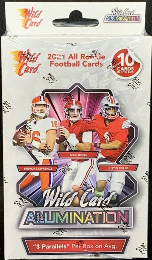 2021 Wild Card Alumination Football Hanger Box