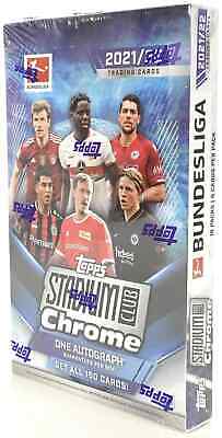 2021-22 Topps Stadium Club Chrome Bundesliga Soccer Hobby Box