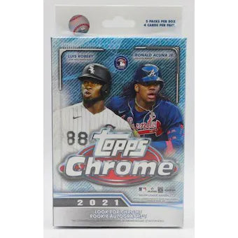 2021 Topps Chrome Baseball Hanger Pack