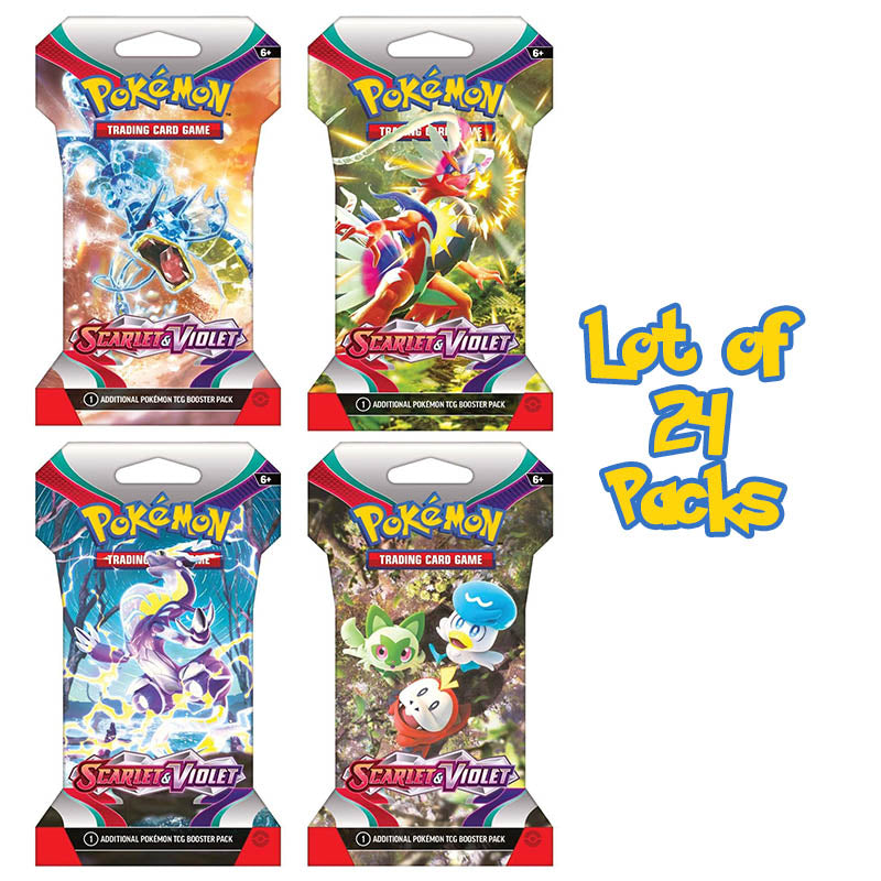 Pokemon Scarlet & Violet Sleeved Booster Packs