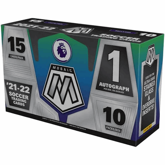 2021-22 Panini Mosaic Premier League Soccer Hobby Box